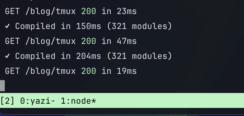 tmux_green_status_bar